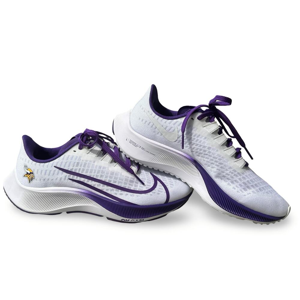 Nike Air Zoom Pegasus 37 Vikings Edition Sneakers Men’s 5.5 / Women’s 7
